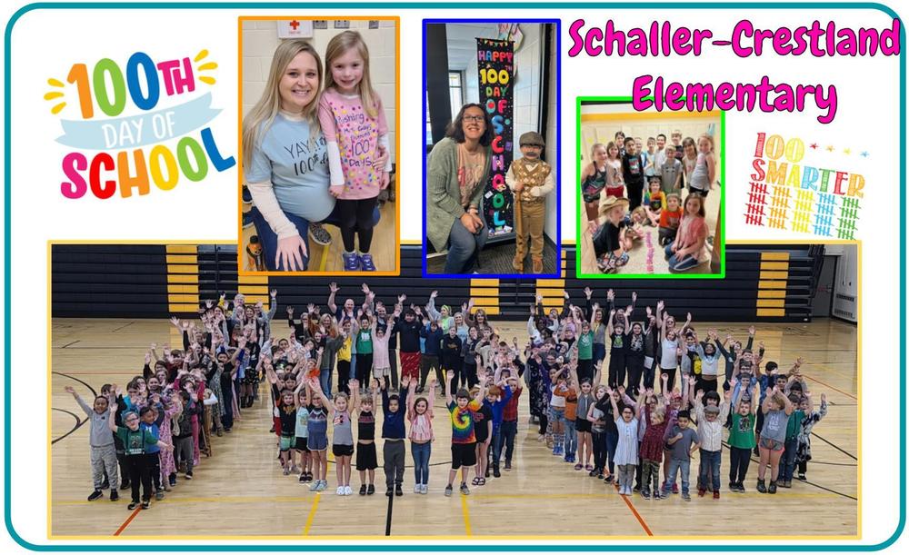 100th Day of School SchallerCrestland Elementary